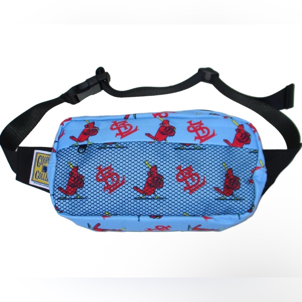 New W/ Tags - Mitchell & Ness Sky Blue St. Louis Cardinals Fanny Pack